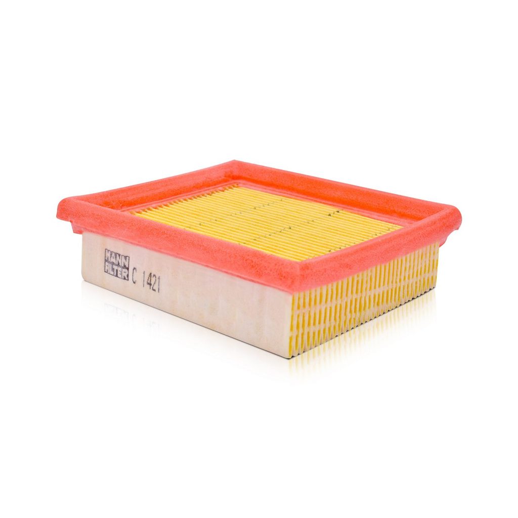 Filtro Ar Moto Honda POP 100 / CG / BROS - 125 / 150 / 160cc (Mann Filter C1421) · foto 2