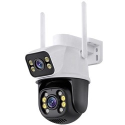 Câmera Externa Ip a Prova D'água 4mp wifi ptz com Infravermelho lente dupla Bivolt 110/220 Alarme Wifi Hd A28 KICOOL