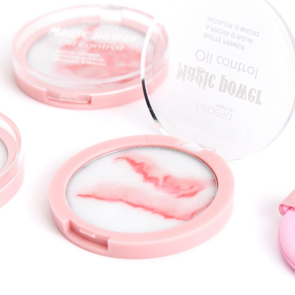 Primer Facial Matte Toque Seco Fixação de Maquiagem Duradoura