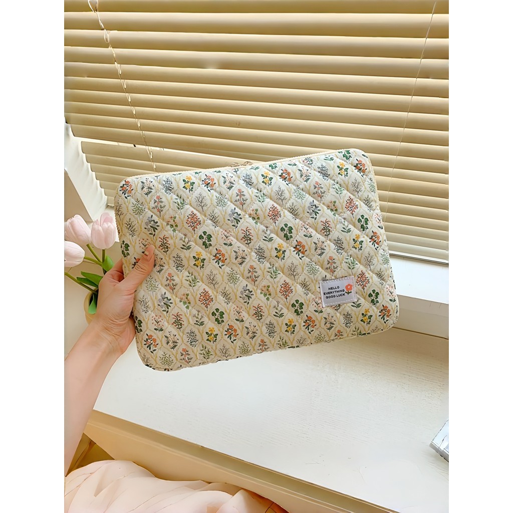 Coreia Coreia Coreia Amor Floral Adequado para macbook Tablet Liner Bag Bonito pro47cm Novo Estilo Air13.3 Polegadas Hua