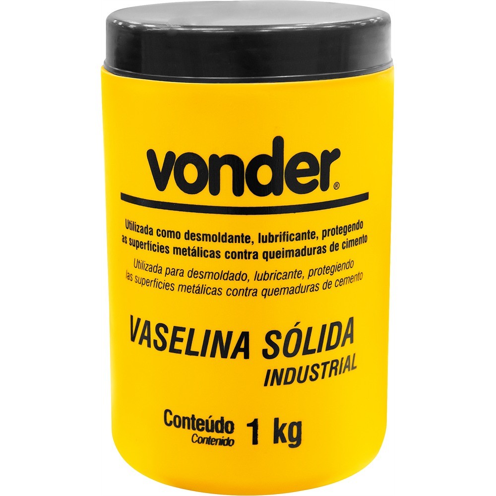 Vaselina Sólida Industrial 1 kg 1 Peça Vonder