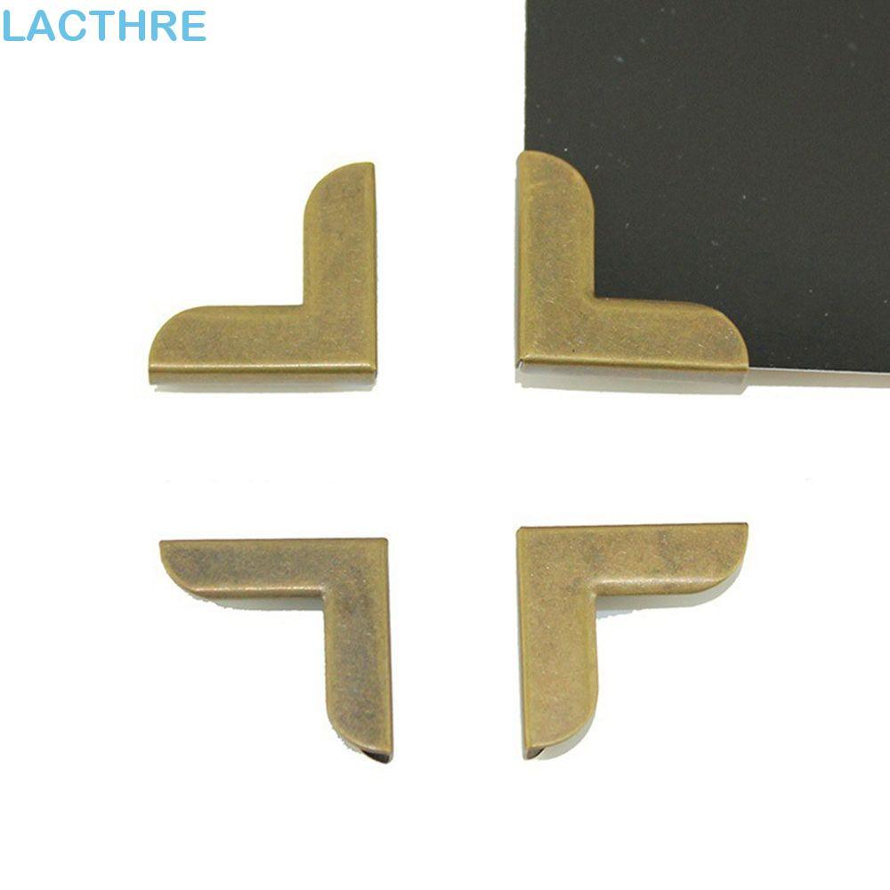 LACTHRE Suportes De Canto Menus Pastas Se Encaixa 4mm De Espessura Para Livro Arquivo Notebook 50 Peças Decorativo