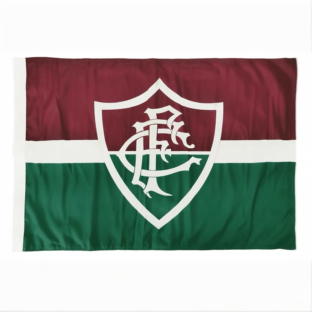 Bandeira Torcedor 2 panos Fluminense (1 Face)