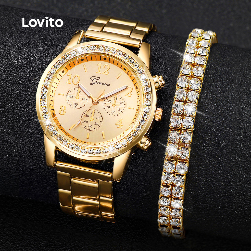 Lovito Relógio Simples LCS31A34 em Oferta na Shopee