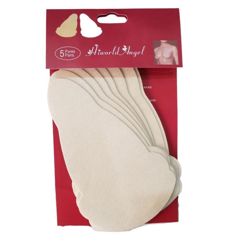 Sutiã Adesivo Levanta Seios Tecido Invisível 5 Pares em Oferta na Shopee