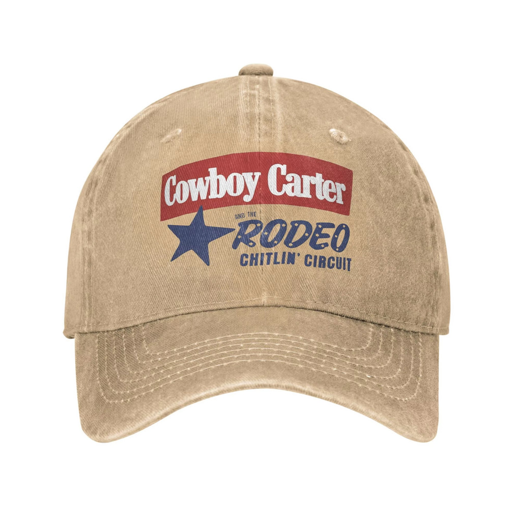 Boné De Beisebol Beyonce Cowboy Carter Rodeo vintage Jeans Desgastado Lavado