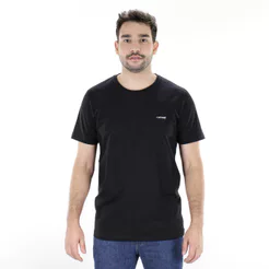 Camiseta Colcci Slim Manga Curta Preto - Masculino