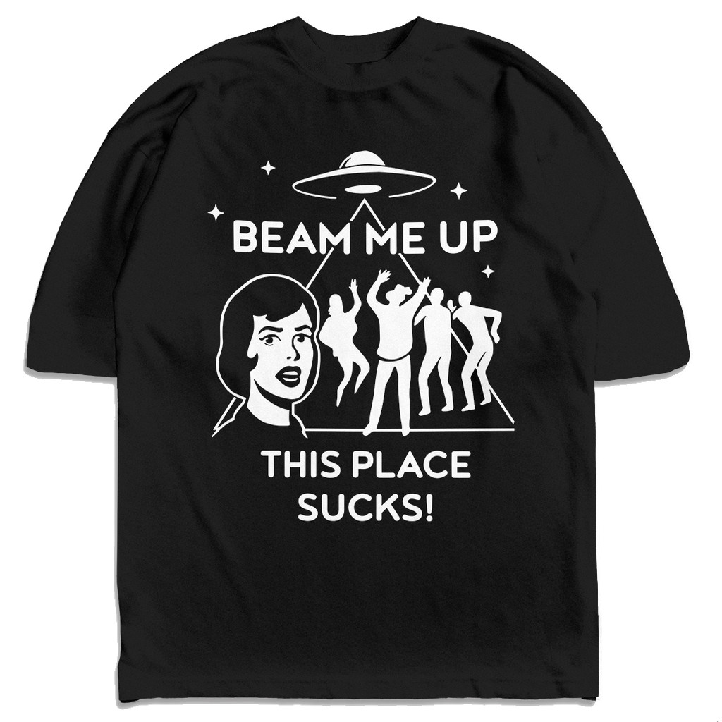 Camiseta Oversized Beam Me Up Camiseta Robin Streetwear Harajuku Aesthetic Camisa Unissex