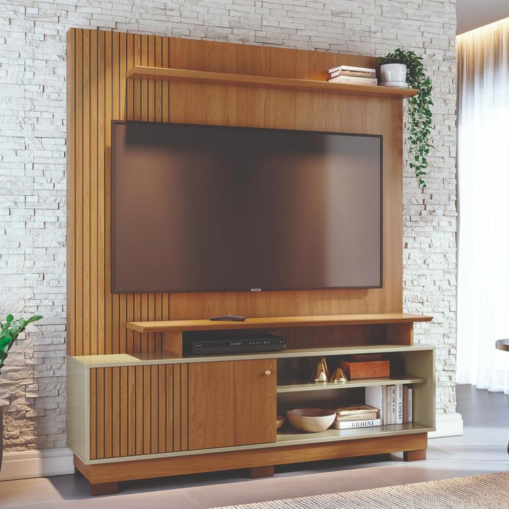 Home Theater 160cm Para TV Até 65 Polegadas Com Pés Ares Madetec