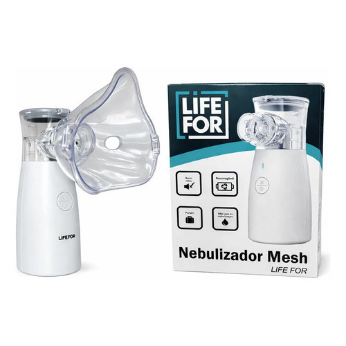 Mini Nebulizador Portátil Recarregável Uso Sem Fio Life For - Inalador Silencioso Adultos&Crianças