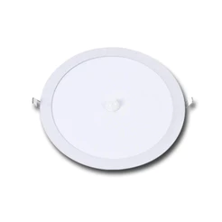 Painel Redondo de Embutir com Sensor de Movimento Potência 18W Luz Branco Frio Bivolt 127v 220v Avant