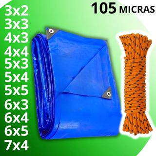 Lona 2x3 3x3 3x4 4x4 3x5 4x5 5x5 3x6 4x6 5x6 4x7 Reforçada Piscina Construção Impermeável + Corda em Oferta na Shopee