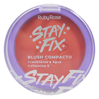 Blush Compacto Stay Fix - HB571 - Ruby Rose em Oferta na Shopee