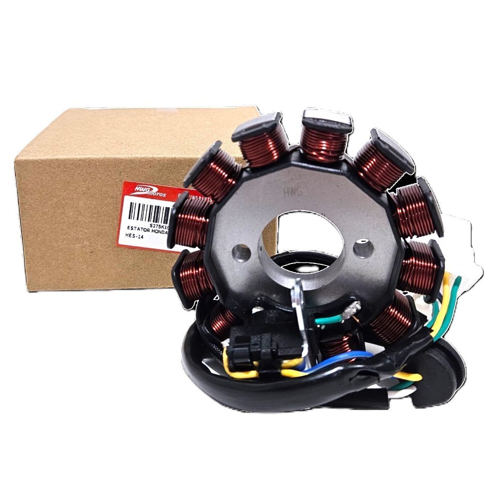Estator Magneto com Bobina de Pulso Honda Biz 125 2009 a 2010 ES Flex KS