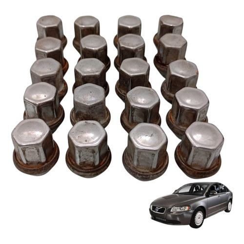Jogo Parafuso Roda Volvo S40 2005 2006 2007 Auto