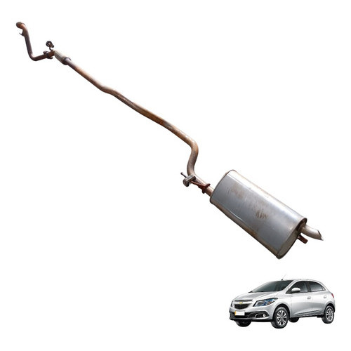 Escapamento Soleira Inferior Gm Onix 2015 2017 2019 Usado