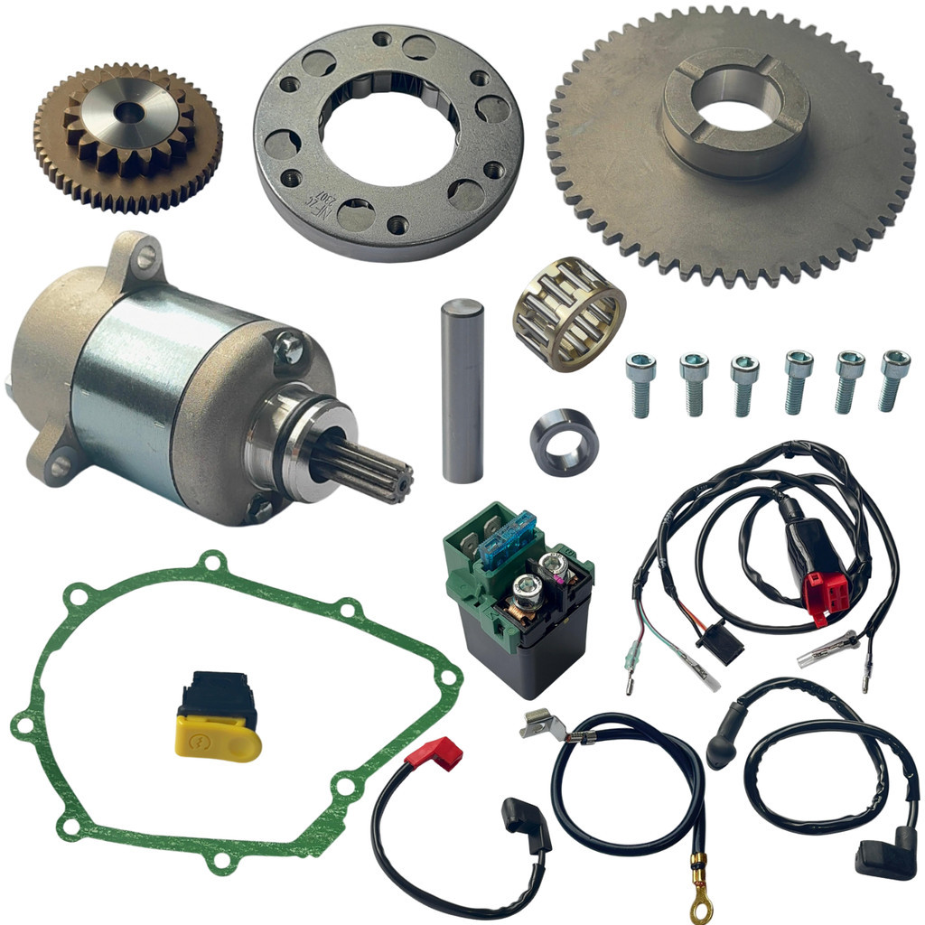 Kit Sistema Partida Eletrica Honda Biz 125 ks 2009 2010 201 11 2012 2013 2014 2015 2016 2017