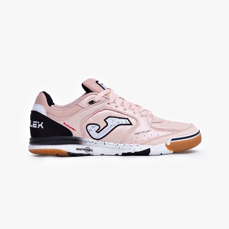 Chuteira de Futsal Joma Top Flex Rebound - Rosa e Preto