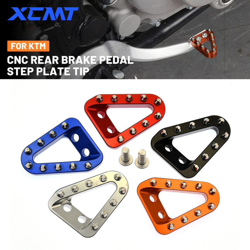 Ponta Da Placa De Passo Do Pedal Freio Traseiro CNC Para KTM SXF EXCF XC XCF XCW XCFW TC TE 2008 2009 2010 2011 2012 201