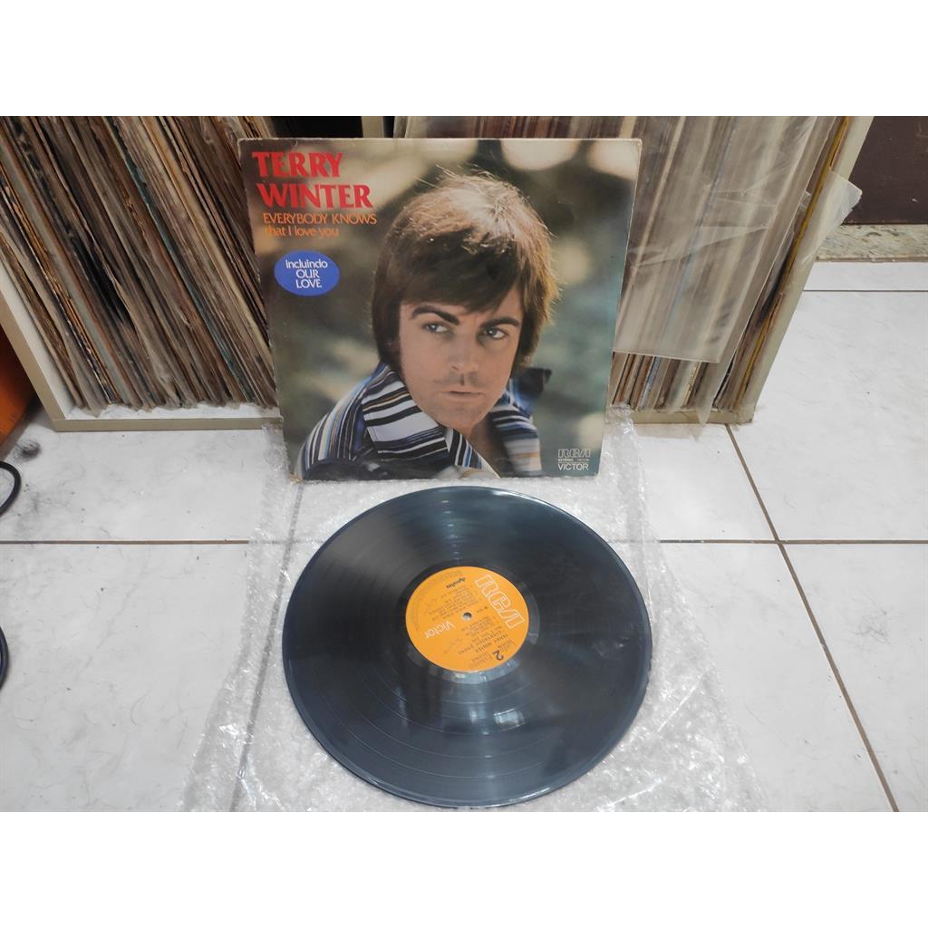 VINIL Terry Winter Everybody knows tha i love you