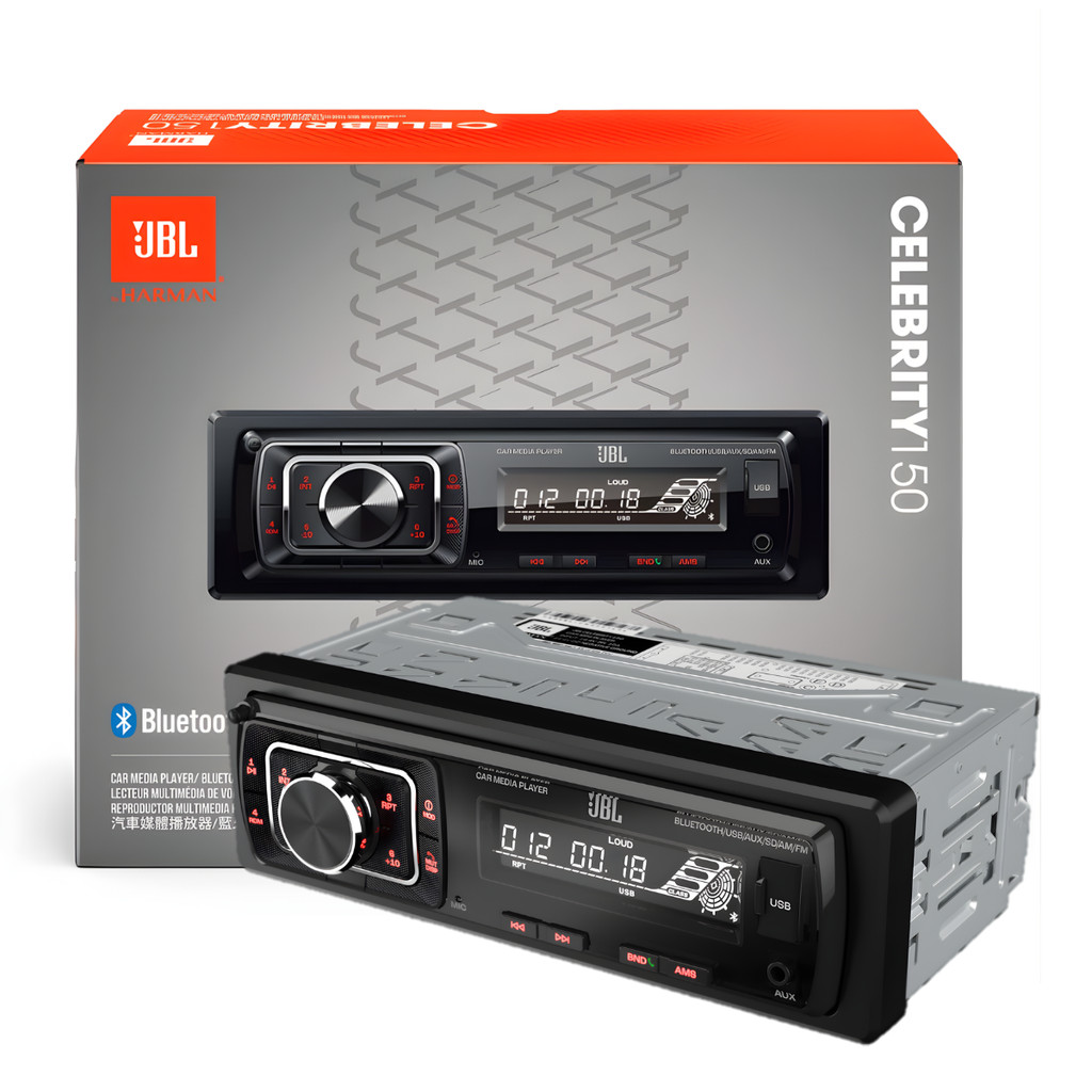 Som Rádio Automotivo Mp3 1 Din Celebrity 150br Bluetooth Usb em Oferta na Shopee