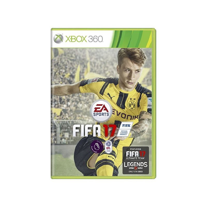 Jogo Fifa 17 - Xbox 360 - Usado - Original