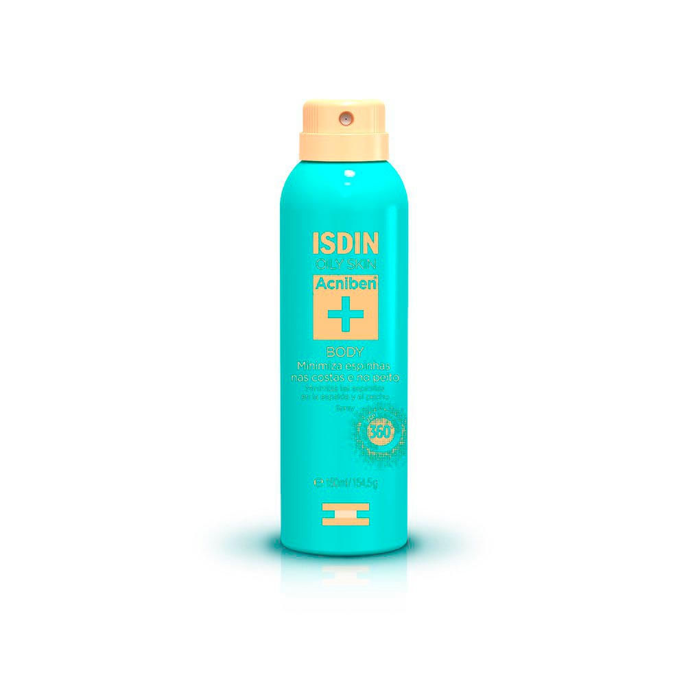 Acniben + Isdin Oily Skin Spray Corporal Antiacne 150ml