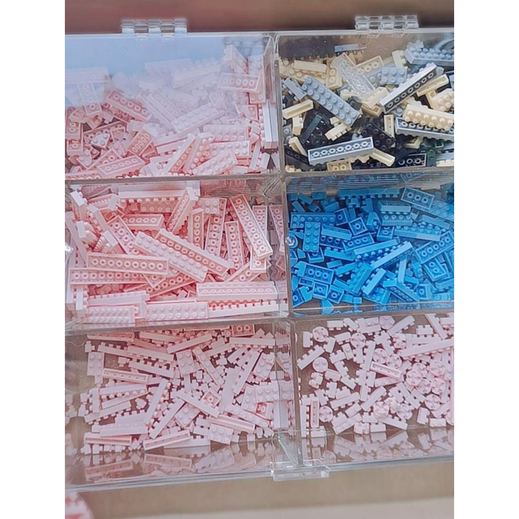 Bloco de construção caixa de armazenamento armário de armazenamento desmontador Lego bloco de construção caixa de armaze