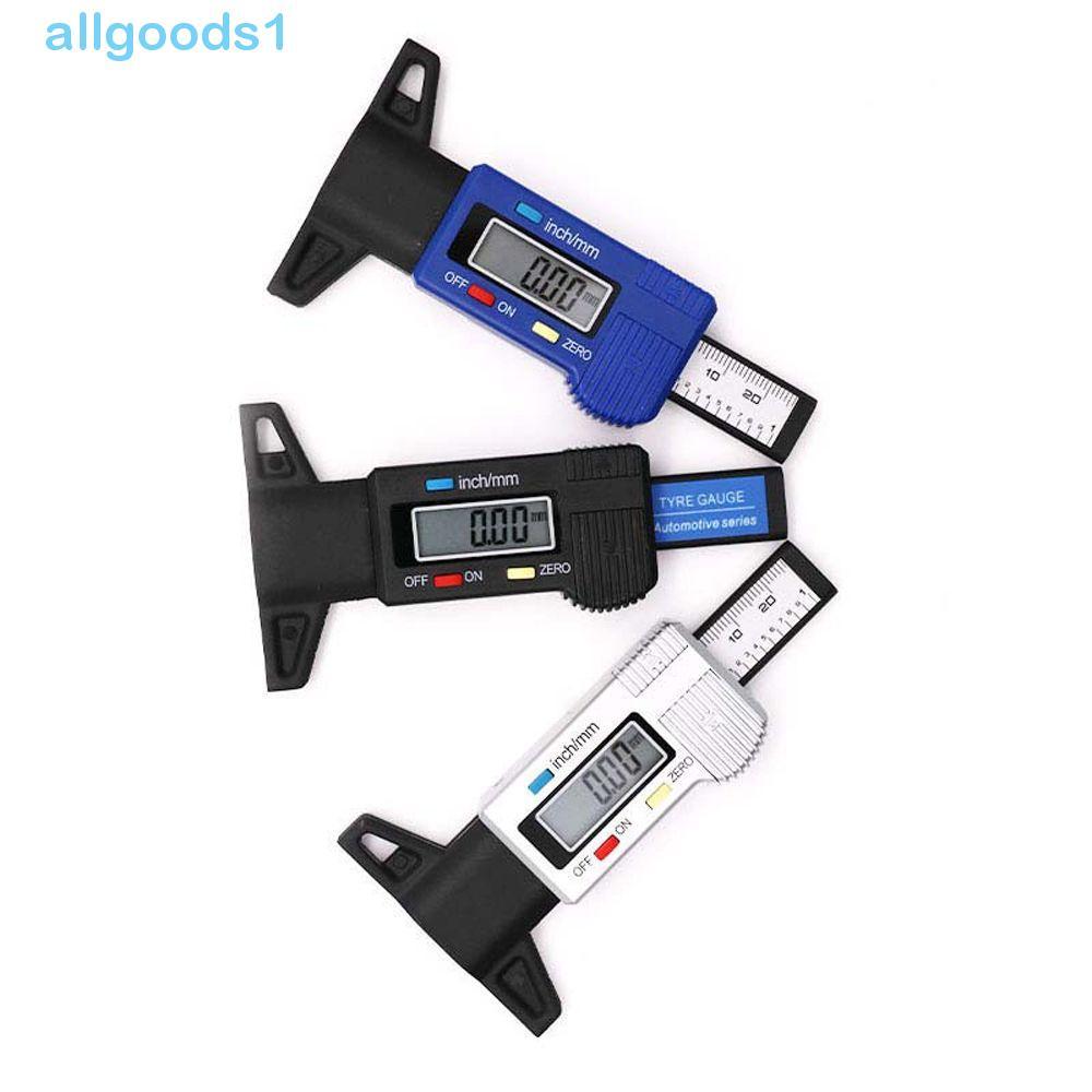 ALLGOODS Medidor De Profundidade Ferramenta Digital Universal Moto Carro Pneu Piso