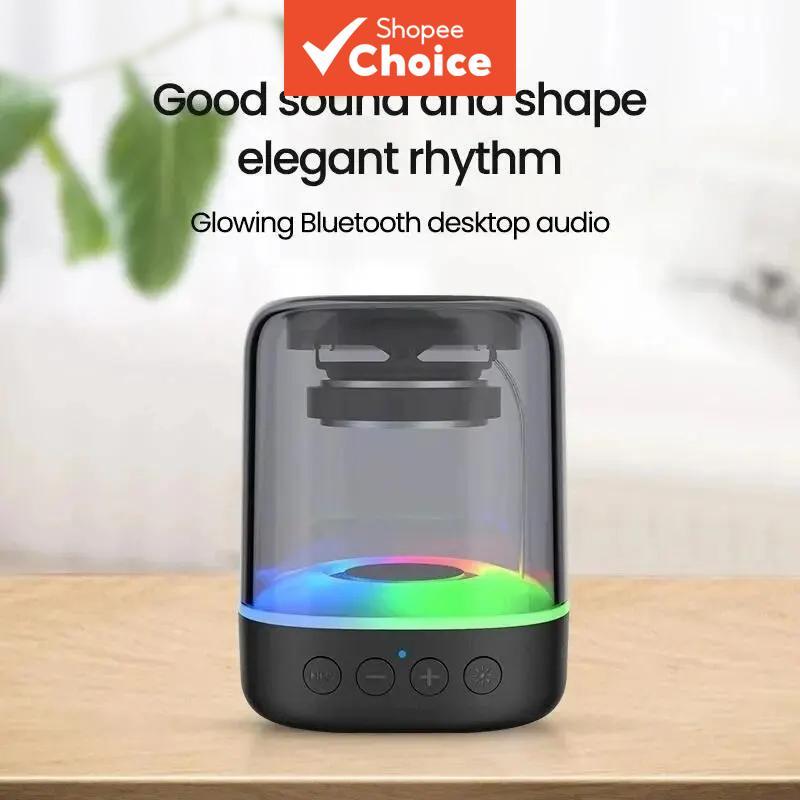 Sem Fio Bluetooth Portátil Lâmpada LED Alto-Falante Mini Subwoofer Caixa De Som Música Woofer