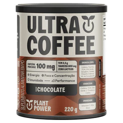 Suplemento Ultra Coffee Chocolate Plant Power Pote 220g
