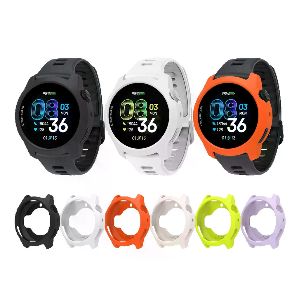 Capa Protetora De Silicone Para Coros Pace 4 , Acessórios De Substituição SmartWatch , Tela