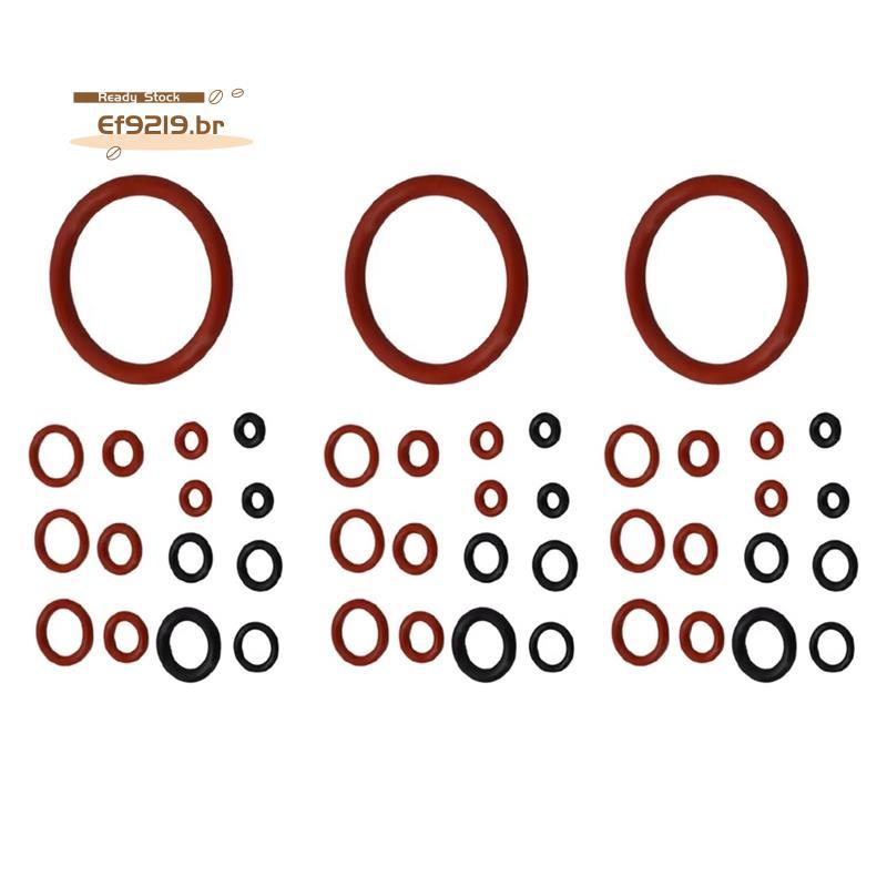 [ Especial E] Máquina de Café 3 Conjuntos de Kit de Vedação de Anel Tanque de Água de Cerveja Conector de Bico de