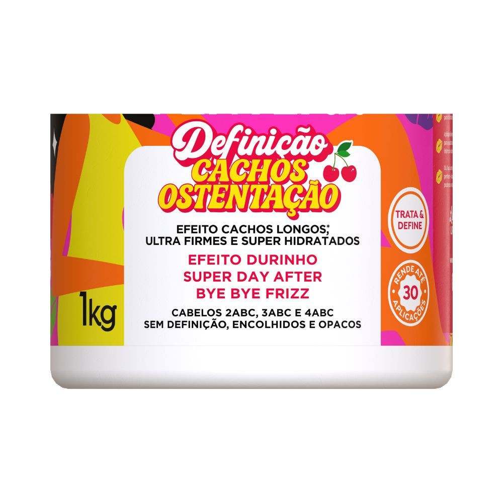 Creme de Pentear Salon Line Definição Cachos Ostentação 1kg — imagem 2 de 2