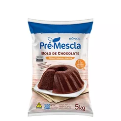 Mistura para Bolo de Chocolate Cremoso 5kg Pré-Mescla Bunge