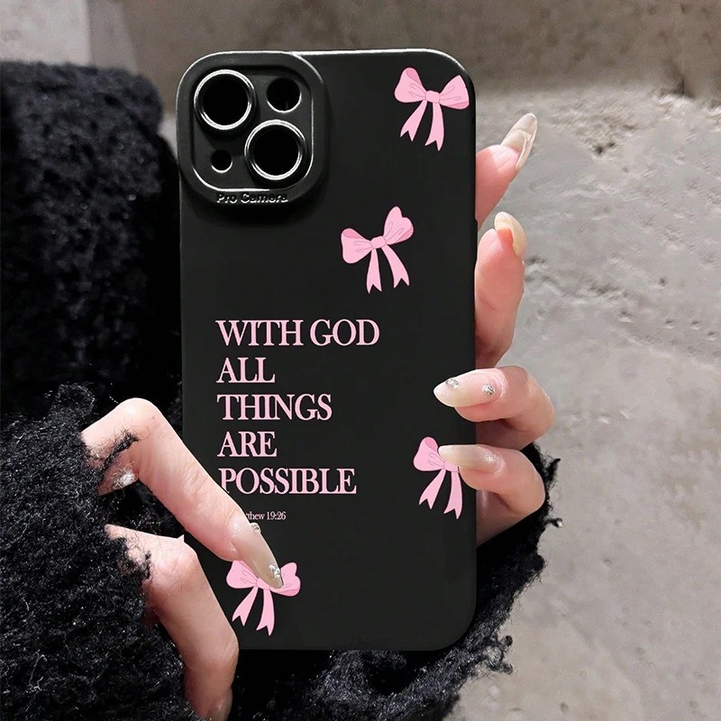 Capa Cobra Preta Capinha Para iPhone 17 Ar 16 15 14 11 Pro Max 12 13 XS XR X 8 7 Plus SE 2020 Silicone Anti-Impacto