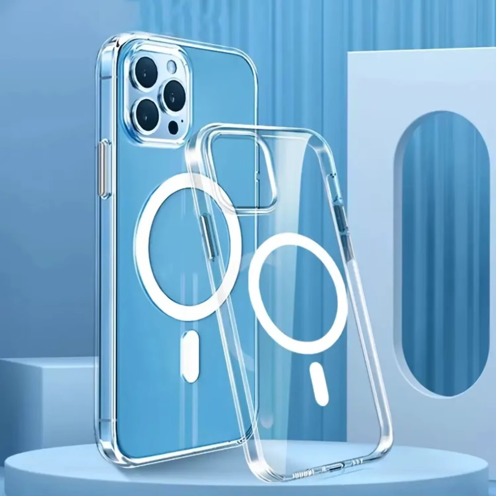 Capa Magnética para iPhone 14 com Carregamento Wireless – Leve, Resistente e Rápida | Fixação Firme ao Carregador