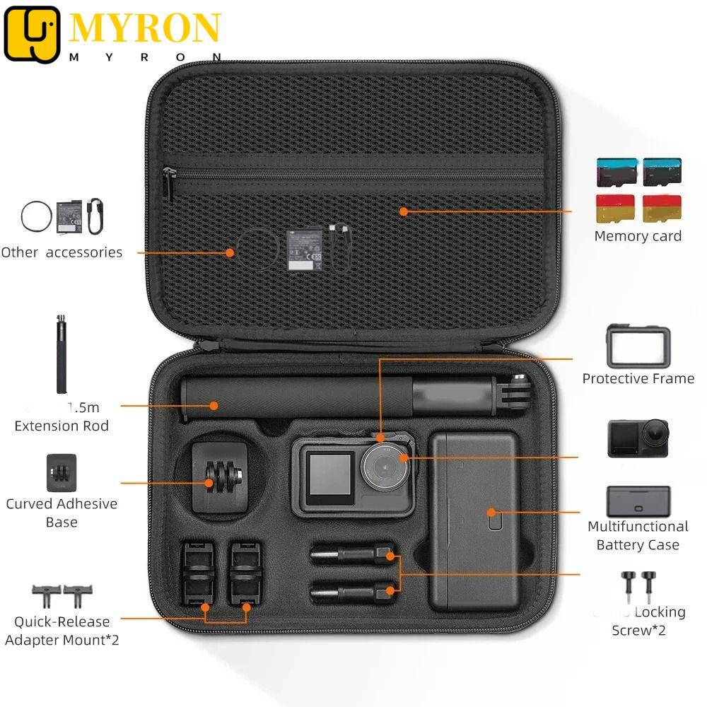 Câmera De Ação MYRON1 , Transporte Rígido À Prova D'água , De Choque Para DJI OSMO Action 5