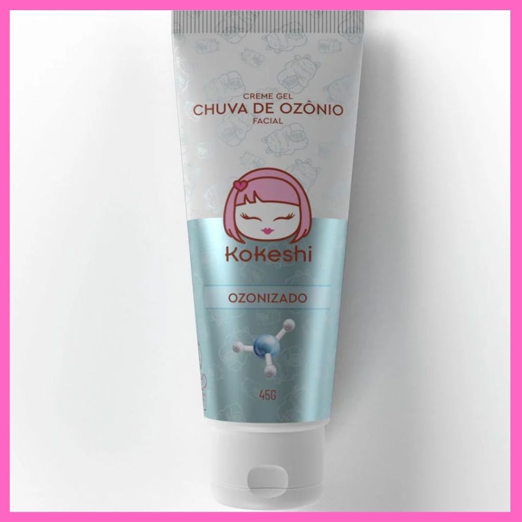 Creme Gel Facial Chuva De Ozônio 45g - Kokeshi em Oferta na Shopee
