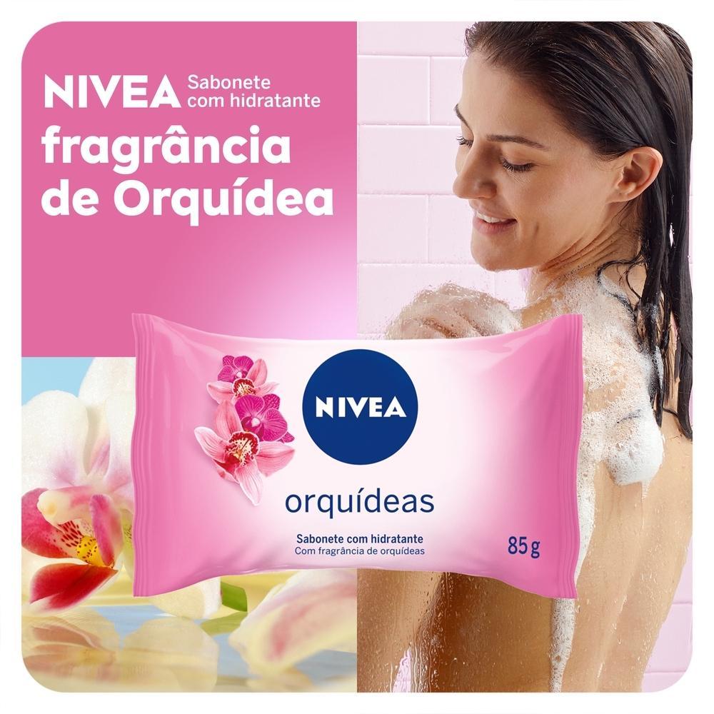 Detalhes do Sabonete em Barra Nivea Orquídeas 85g