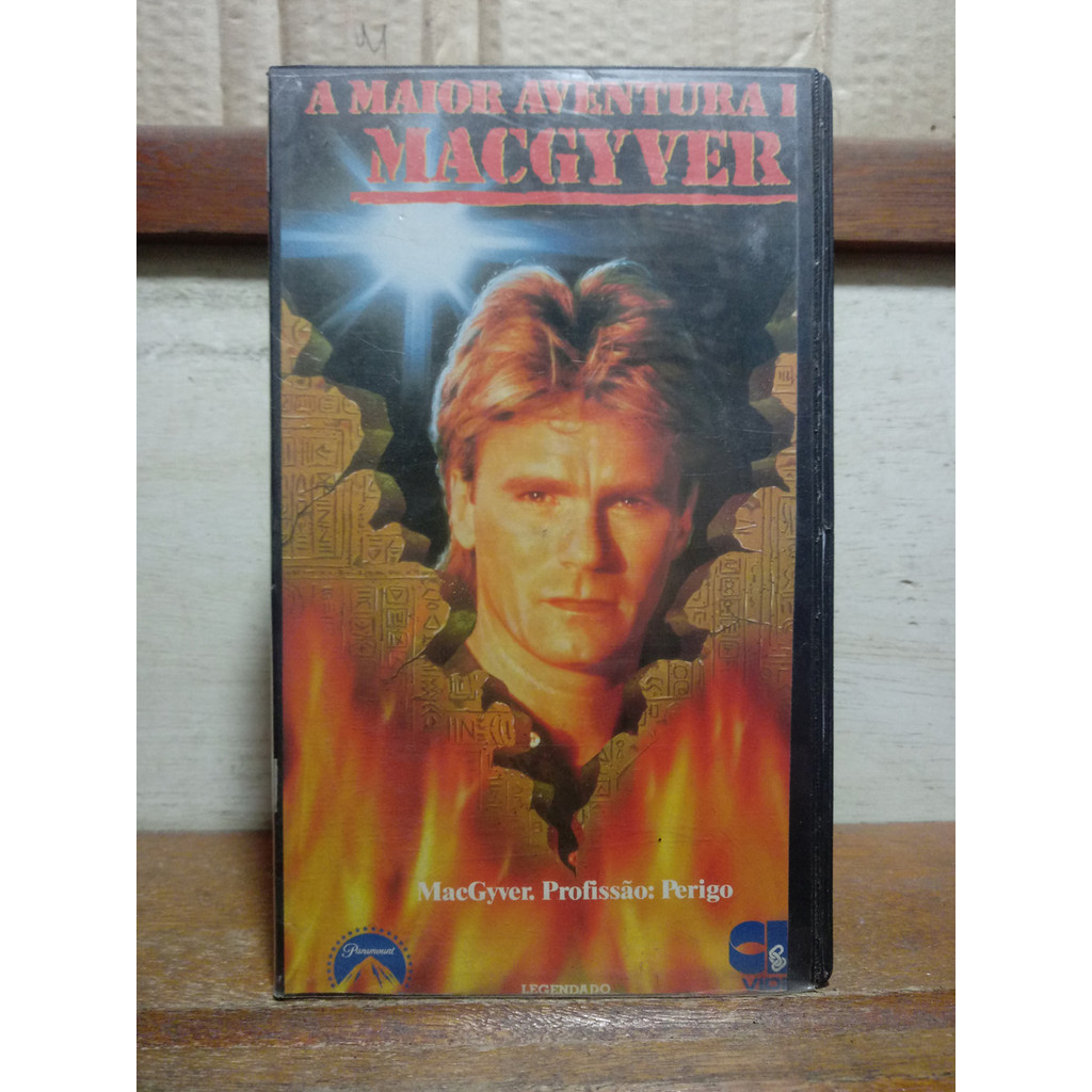 vhs A Maior Aventura De Mcgyver - Richard Dean Anderson