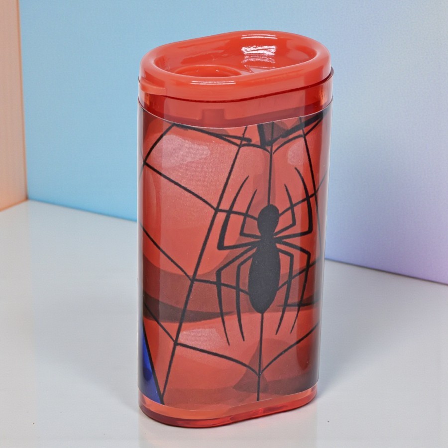 Apontador Homem Aranha - Vermelho - Simples - 5cm - Disney Original - 1 unidade - Rizzo em Oferta na Shopee