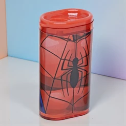 Apontador Homem Aranha - Vermelho - Simples - 5cm - Disney Original - 1 unidade - Rizzo