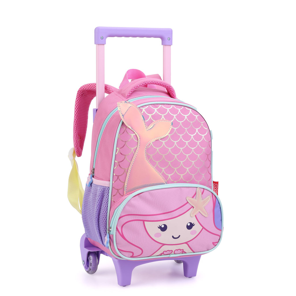 MOCHILA SEREIA RODINHAS INFANTIL MISTA 13" COM RODAS em Oferta na Shopee