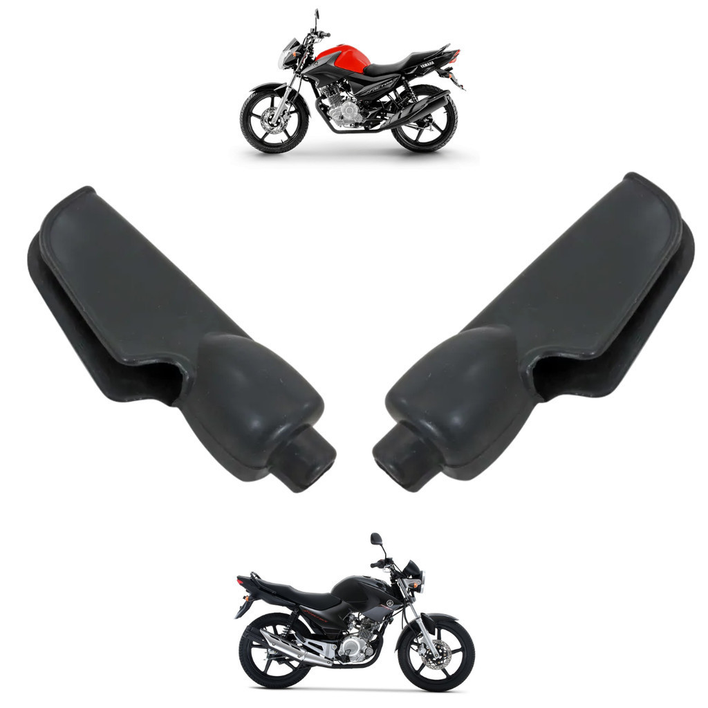 Par Capa Manete Yamaha Ybr 125 Factor 125 ( Freio a Tambor )