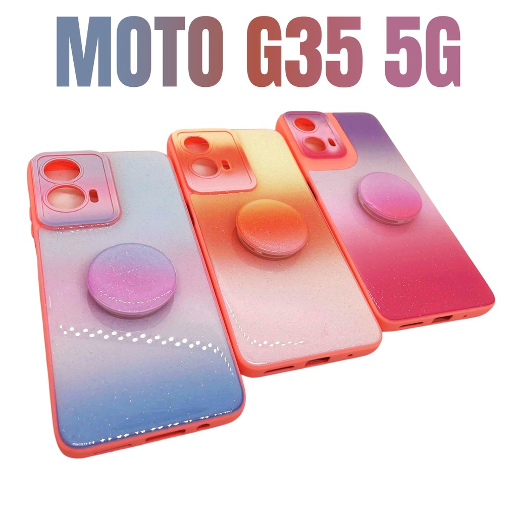 Capa Capinha de celular compatível com Moto G35 5G Cielo