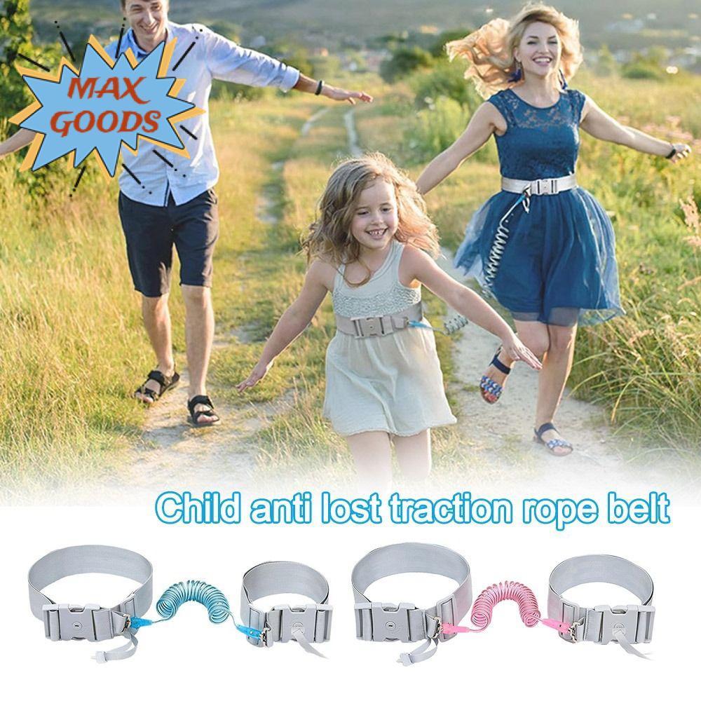 Cinto Anti-Perda MAXGOODS , Trela Infantil Ajustável De Segurança , Pulseira De Caminhada Para Bebês Com Mãos Livres