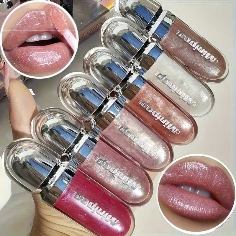 Brilho Labial 3D Hydra Lipgloss/De Água Hidratante/À Prova D'água Espelho De Longa Duração...