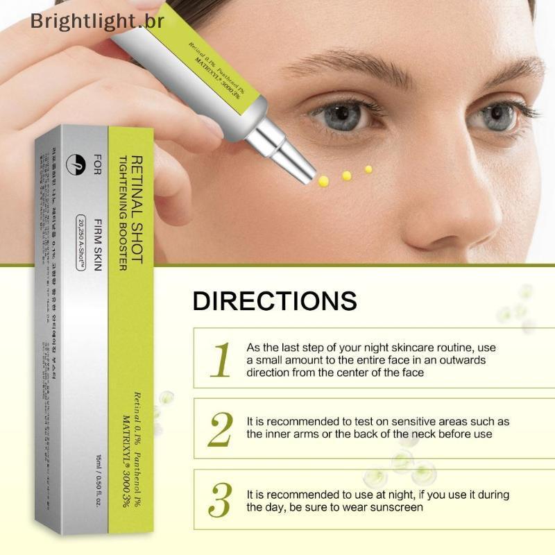 [brightlight.br] Retinol Coreano Creme Para Os Olhos De Cuidados Faciais Hidratação Profunda Envelhecimento Seco Facial