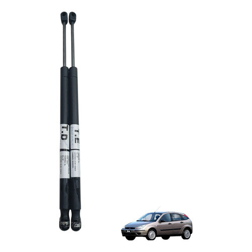 Par Amortecedor Tampa Traseira Ford Focus 2006 2007 2008